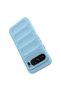 Buffer Case with Microfiber for Google Pixel 9 Pro, Flexible TPU, Blue - 5