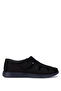 Men's Genuine Leather Black Nubuck Casual Shoes