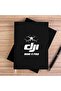 Dj Mini 4 Pro Black Unlined Canvas Notebook