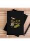 Born to Explore Black Unlined Canvas Notebook