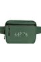 Motocrycle Heartbeat Line Waist Bag Green Color