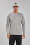 Men's Long Sleeve Athlete T-Shirt - Gray - 2
