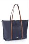Women's Buzzy Fabric Striped Detail Handbag and Shoulder Bag