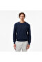 Men's Navy Blue Classic Fit Sweater