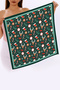 New Season New Year Patterned Bandana Scarf New Year Gift Shawl Estascarf 70X70 cm