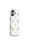 iPhone 17 Compatible Case Original Licensed Glitter Peony Mirrored Cover with Metal Camera Frame Gold - 4