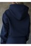 New Season Women's Long Sleeve Stylish Casual Double Suit with Ribbed Waist - 3
