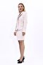 Men's Collared Single-Button Classic Jacket & Slit Straight Slim Skirt - Beige - 1045502 - 2