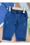 Hb Embroidery Detailed Sweatshirt Lycra Jeans Hat 3-Piece Baby Boy and Child Set - 4