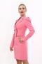 Men's Collared Drape Sleeve Short Jacket-Pink - 1057100 - 2
