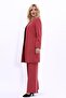 Zero Collar Plain Long Jacket & Wide Leg Trousers - 1005520 - 3