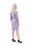 Zero Neckline Plain Short Jacket & Slit Plain Tight Skirt-Anthracite - 1015502 - 2
