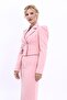 Men's Collared Drape Sleeve Short Jacket-Powder - 1057100 - 3