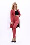 Shawl Collar Long Jacket & Narrow Leg Trousers - 1001510 - 2