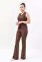 Classic Vest & Spanish Flare Pants Set - Chestnut - 1510530 - 4
