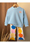Girl's Rainbow Themed 100% Cotton Leggings Set - 7