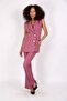 Blazer Vest & Spanish Flare Pants-Rose - 1523530 - 8