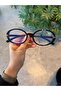 Lille Black Oval Ellipse Trend Model Blue Light Protection Glasses 58 /18 /145 - 5