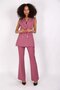 Blazer Vest & Spanish Flare Pants-Rose - 1523530 - 6