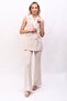 Blazer Vest & Flared Trousers-Beige - 1523530 - 3