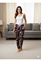 Women's Suede Winter Elastic Comfortable Pajama Bottoms