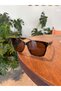 Gentle Leopard Unisex Women's Men's Large Corner Sunglasses Unisex 63 Ekartman - 2