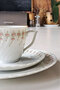 Royal Tettau Fine Porcelain Antique Porcelain Tea Cup 3 Pieces 150 ml - 2