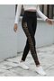 Women's high-waisted leopard print scuba leggings with pocket detail - 2