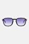 Men 2067228075308 Square Sunglasses, Black