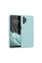 Husa din silicon pentru Samsung Galaxy A32, Microfibra, Verde Menta
