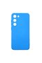 AZIAO Double Structure Protective Case for Samsung Galaxy S23 Plus, Microfiber, Blue