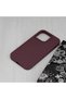 Husa Protectie Double Structure pentru iPhone 14 Pro, Microfibra, Visiniu Mat - 3