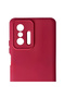 Silicone case for Xiaomi 11T 5G, Microfiber, Camera Ultra Safe, Protect Tech, Cherry - 2