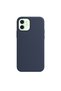 Защитен калъф за iPhone 11, силикон, син - 4