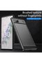 Silicone case for Google Pixel 6A, Carbon Fiber, Black - 4
