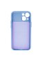 Silicone Case for iPhone 13, Silicone, Microfiber, Camera Protection, Camshield, Lavender Blue - 2