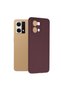 Husa Protectie Double Structure pentru Oppo Reno7 4G, Microfibra, Visiniu Mat