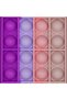 Husa pentru Apple Iphone 11 Pro, Push Bubble Pop It, Violet/Lila/Roz/Crem - 5