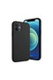 Θήκη σιλικόνης για iPhone 12 / iPhone 12 Pro, μαύρη - 5