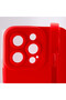 Husa de silicon pentru Apple iPhone 15, Protectie camera, Fine Touch, Smooth feeling, Rosu - 5