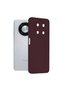 Husa Protectie Double Structure pentru Huawei nova Y90, Microfibra, Visiniu Mat