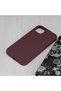 Husa Protectie Double Structure pentru iPhone 14 Plus, Microfibra, Visiniu Mat - 3