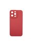 Husa de silicon pentru Apple iPhone 15 Pro Max, Fine Touch, Smooth feeling, Visiniu