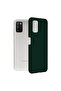 Double Structure Protective Case for Samsung Galaxy A03s, Microfiber, Oxford Green