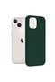 Husa Protectie Double Structure pentru iPhone 13 Mini, Microfibra, Verde Oxford