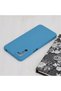 TPU Silicone Case with Microfiber for Motorola Moto E32 / E32s, Microfiber Interior, Blue - 5