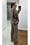 Brown Knitwear Set - 98074 - 3