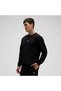 Em556-Bk Men's Basic Sweatshirt - Black - 3