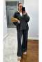 Gray Knitwear Set - 98074