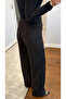 Black Staple Detailed Trousers - 40582 - 3